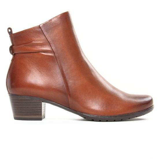 boots confort marron mode femme automne hiver - Photo Produit 2