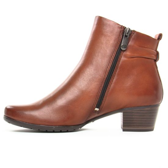 boots confort marron mode femme automne hiver - Photo Produit 3