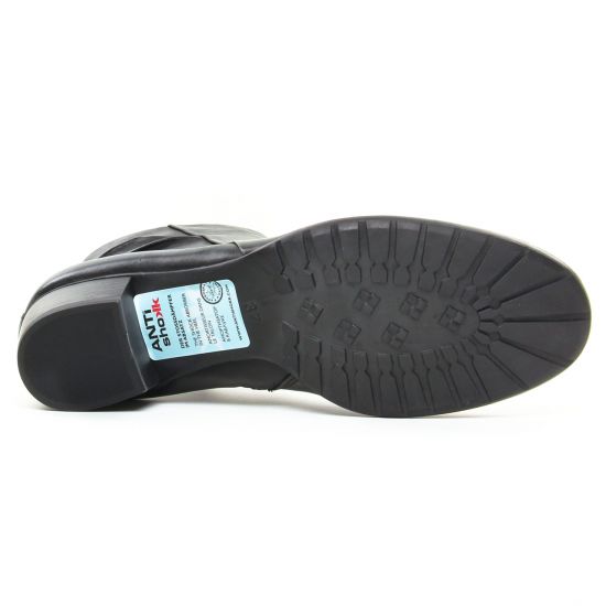 boots confort noir mode femme automne hiver - Photo Produit 5