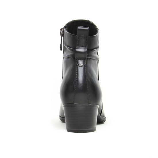 boots confort noir mode femme automne hiver - Photo Produit 7