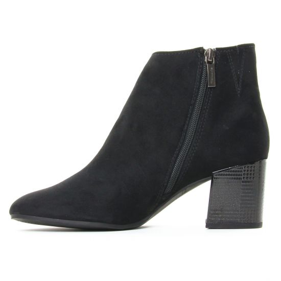 boots confort noir mode femme automne hiver - Photo Produit 3