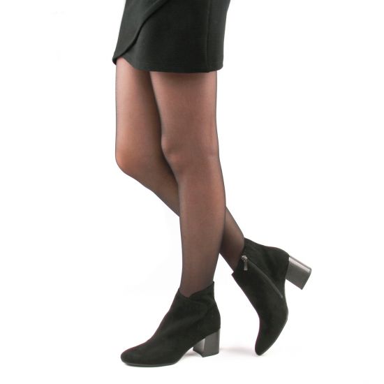 boots confort noir mode femme automne hiver - Photo Produit 8