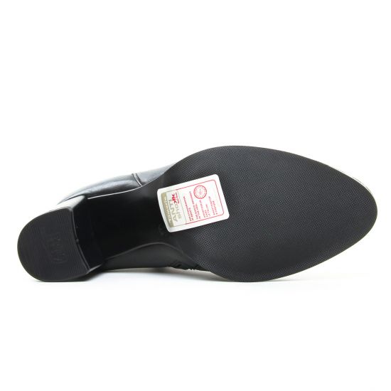boots confort noir mode femme automne hiver - Photo Produit 5