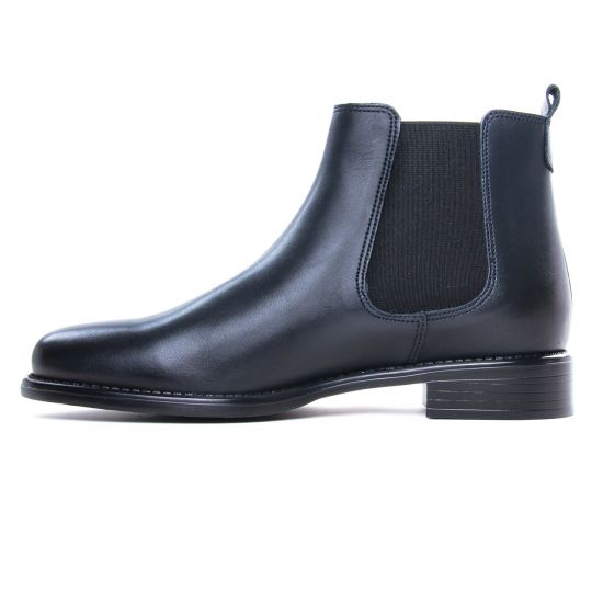 boots élastiquées bleu mode femme automne hiver - Photo Produit 3