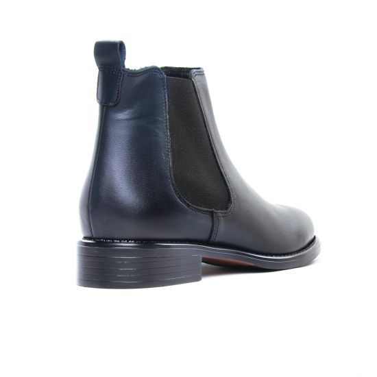boots élastiquées bleu mode femme automne hiver - Photo Produit 7