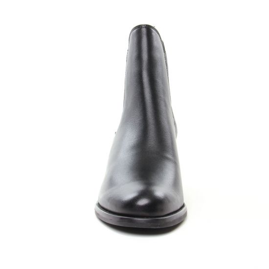 boots élastiquées noir mode femme automne hiver - Photo Produit 6