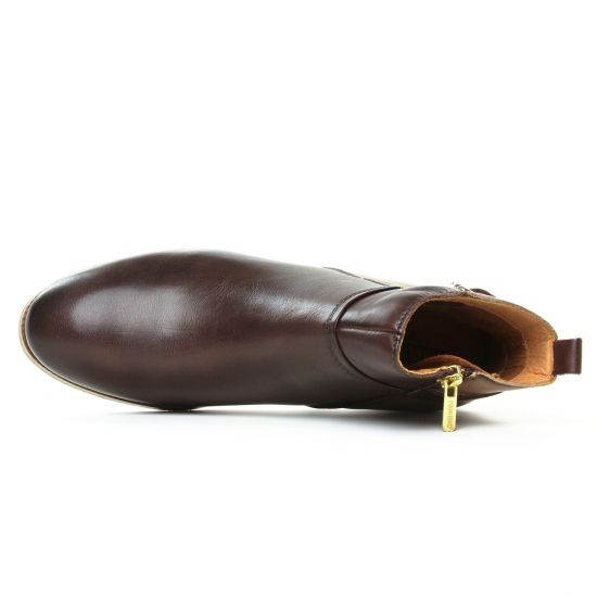 boots Jodhpur marron beige mode femme automne hiver - Photo Produit 4