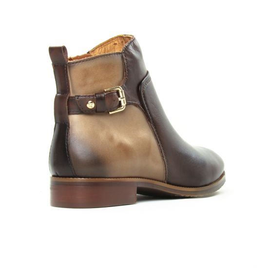 boots Jodhpur marron beige mode femme automne hiver - Photo Produit 7
