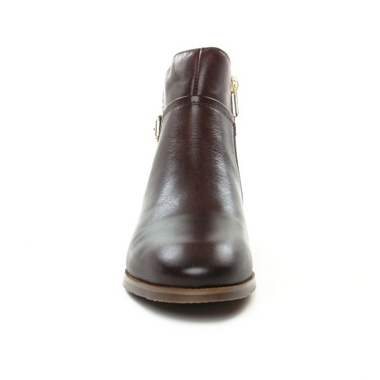 boots Jodhpur marron beige mode femme automne hiver - Photo Produit 6