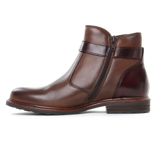 boots Jodhpur marron mode femme automne hiver - Photo Produit 3