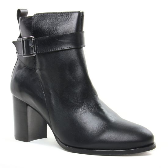 Bottines Et Boots Emilie Karston Glazel Noir, vue principale de la chaussure femme