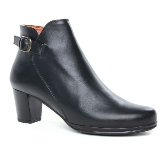 Bottines Et Boots Karston Air Tucko Noir, vue principale de la chaussure femme