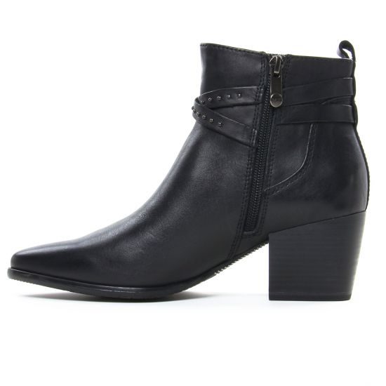 boots Jodhpur noir mode femme automne hiver - Photo Produit 3
