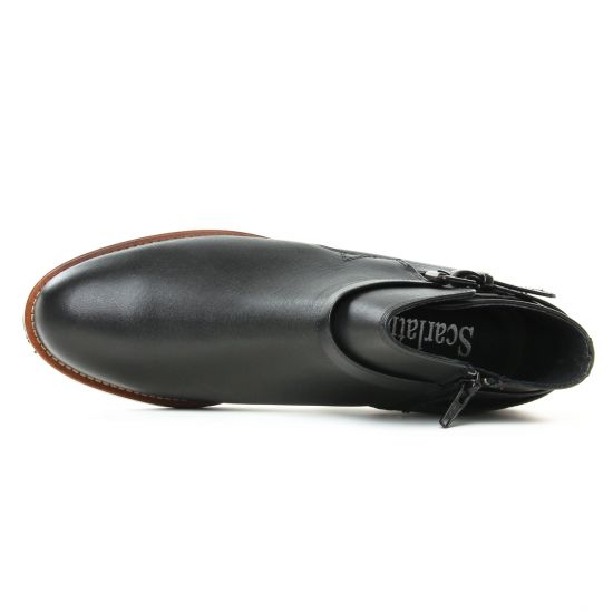 boots Jodhpur noir mode femme automne hiver - Photo Produit 4