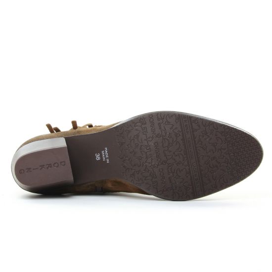 boots marron mode femme automne hiver - Photo Produit 5
