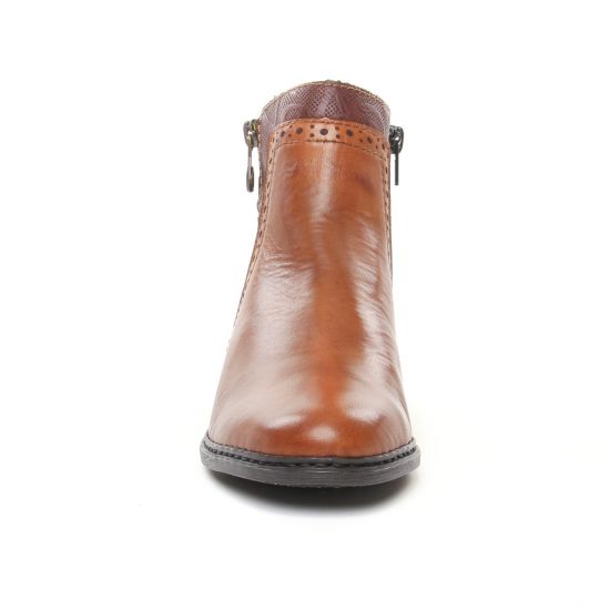 boots marron mode femme automne hiver - Photo Produit 6