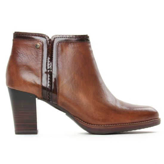 boots marron mode femme automne hiver - Photo Produit 2