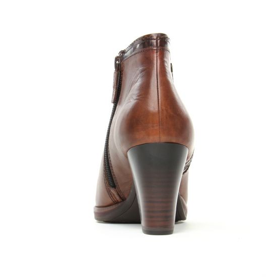 boots marron mode femme automne hiver - Photo Produit 7