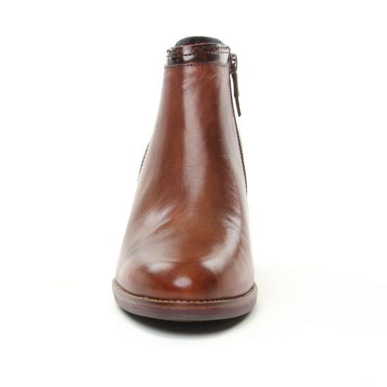 boots marron mode femme automne hiver - Photo Produit 6