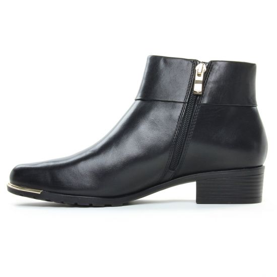 boots noir mode femme automne hiver - Photo Produit 3