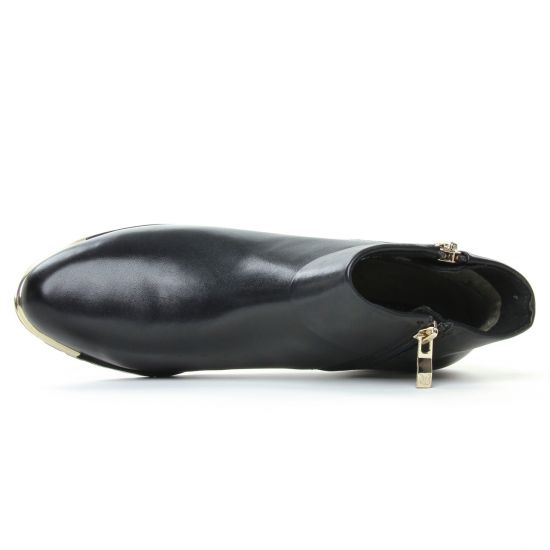 boots noir mode femme automne hiver - Photo Produit 4