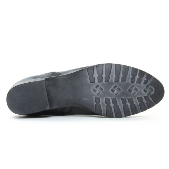 boots noir mode femme automne hiver - Photo Produit 5
