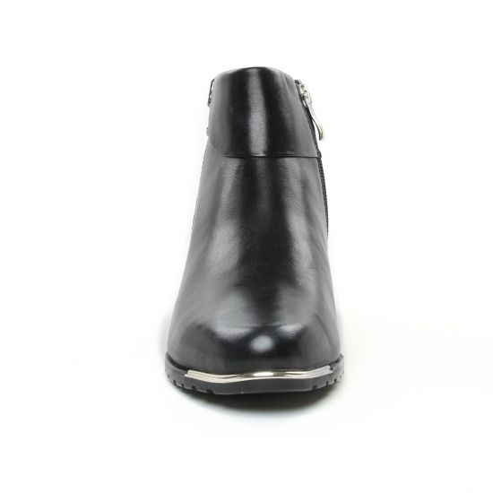 boots noir mode femme automne hiver - Photo Produit 6