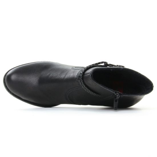 boots noir mode femme automne hiver - Photo Produit 4