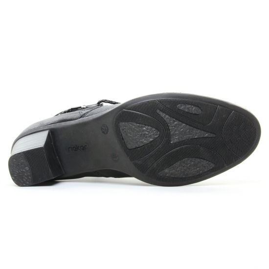 boots noir mode femme automne hiver - Photo Produit 5