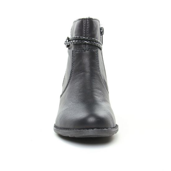 boots noir mode femme automne hiver - Photo Produit 6