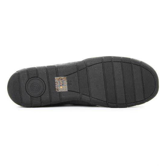 baskets mode noir mode femme automne hiver - Photo Produit 5