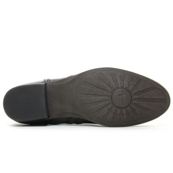 boots Jodhpur noir mode femme automne hiver - Photo Produit 5
