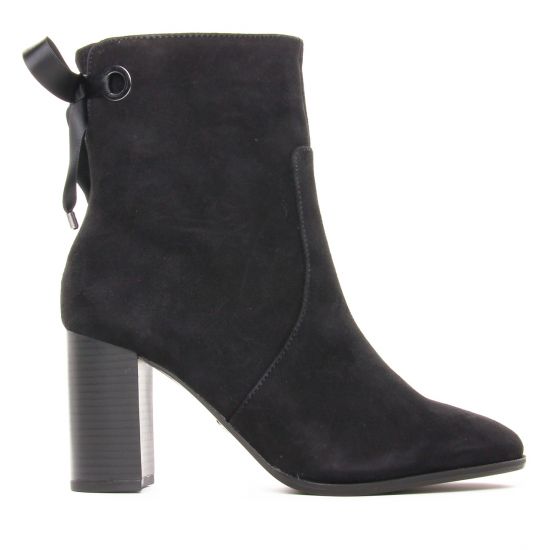 boots noir mode femme automne hiver - Photo Produit 2