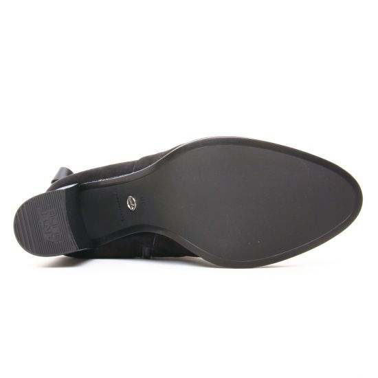 boots noir mode femme automne hiver - Photo Produit 5