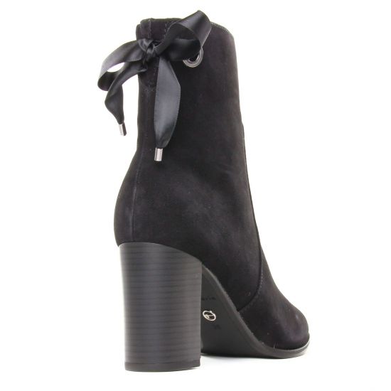 boots noir mode femme automne hiver - Photo Produit 7