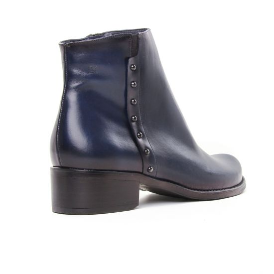 bottines marine femme