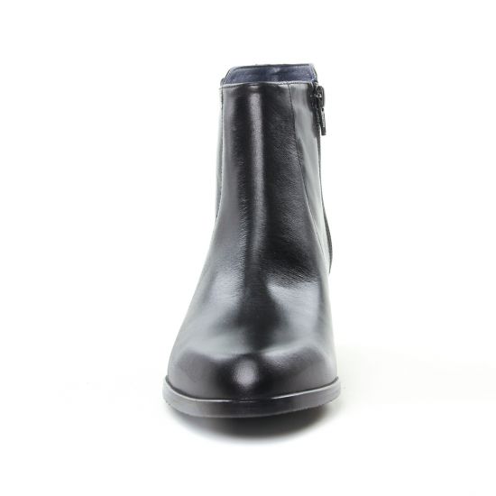 boots talon noir mode femme automne hiver - Photo Produit 6