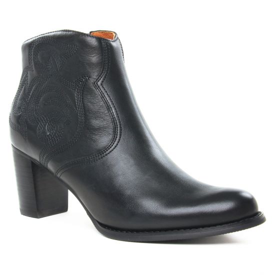 Bottines Et Boots Mamzelle Aspen Noir Noir, vue principale de la chaussure femme