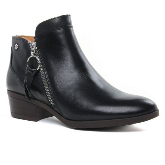Bottines Et Boots Pikolinos Daroca W1U-N8590 Noir, vue principale de la chaussure femme