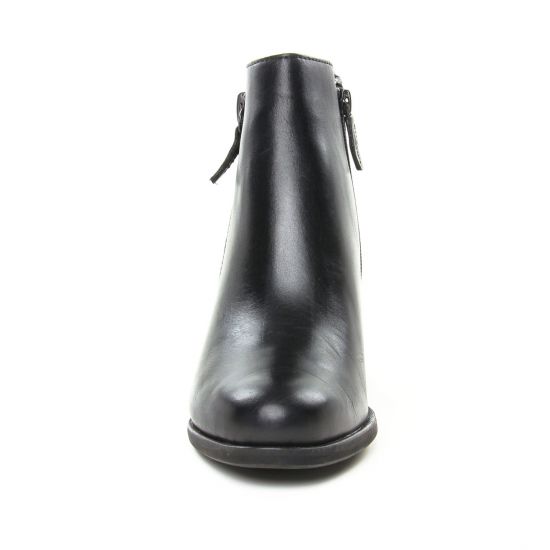 boots talon noir mode femme automne hiver - Photo Produit 6