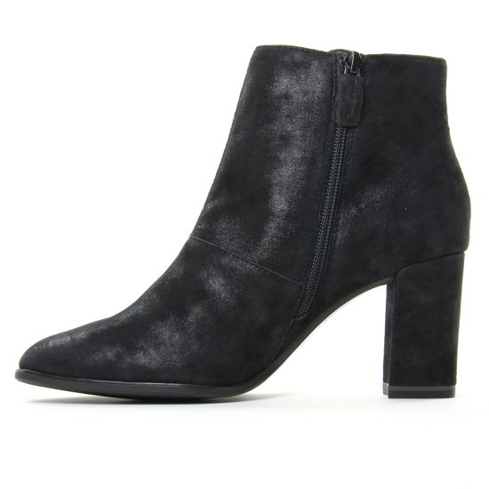 boots talon noir mode femme automne hiver - Photo Produit 3