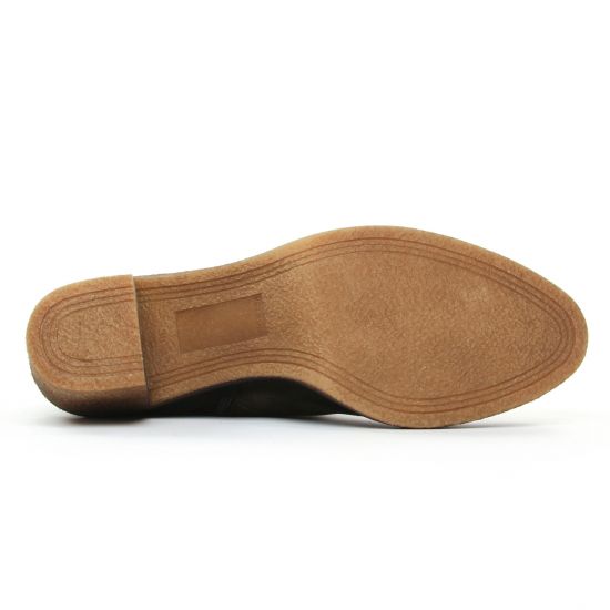 boots talon vert kaki mode femme automne hiver - Photo Produit 5