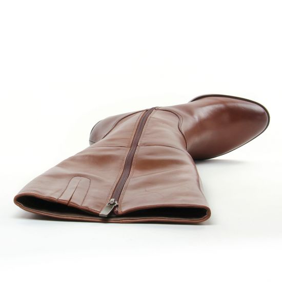 bottes marron mode femme automne hiver - Photo Produit 4