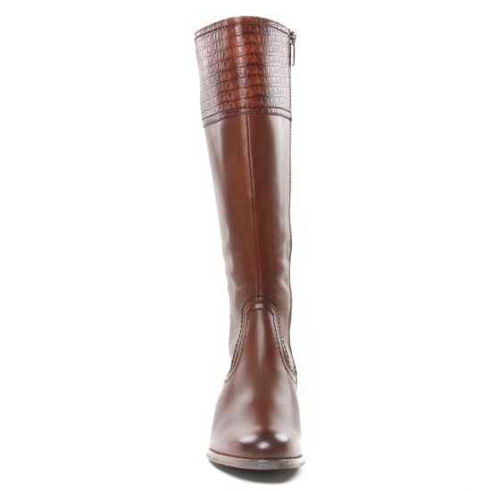 bottes marron mode femme automne hiver - Photo Produit 6
