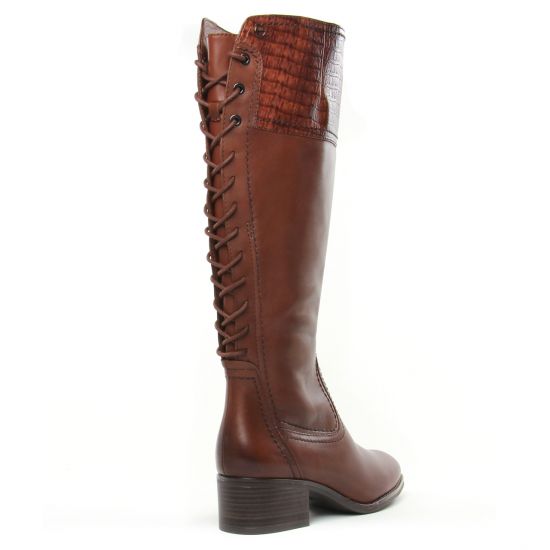bottes marron mode femme automne hiver - Photo Produit 7