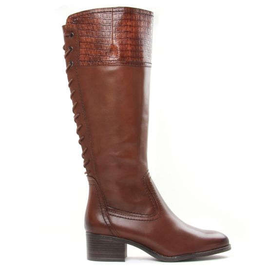 bottes marron mode femme automne hiver - Photo Produit 2