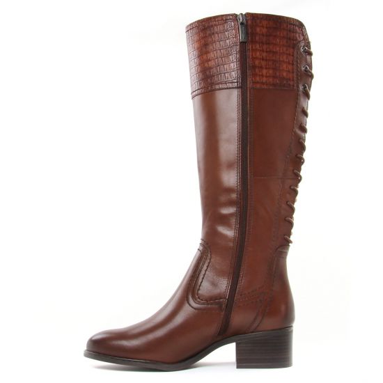 bottes marron mode femme automne hiver - Photo Produit 3