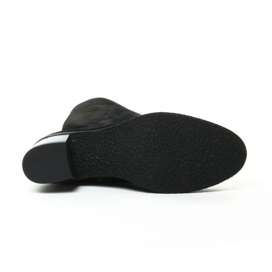 bottes noir mode femme automne hiver - Photo Produit 5