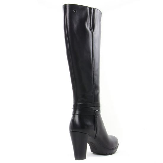 bottes noir mode femme automne hiver - Photo Produit 7