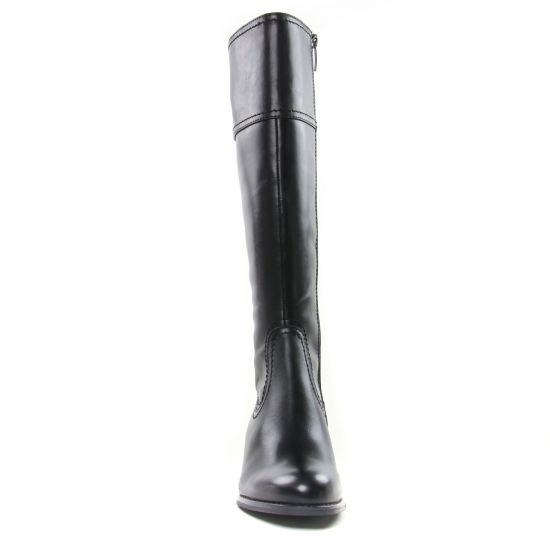 bottes noir mode femme automne hiver - Photo Produit 6
